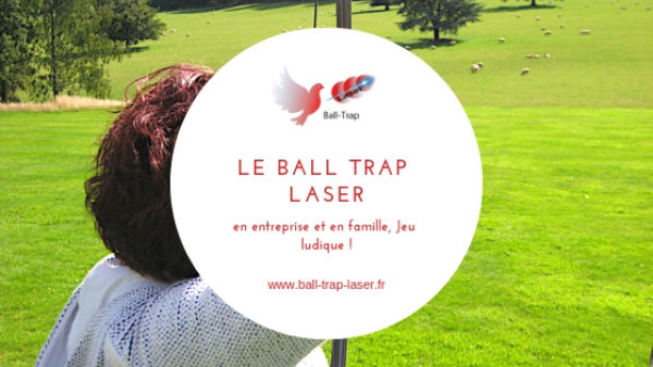 Le Ball Trap Laser en entreprise et en famille, Jeu ludique !